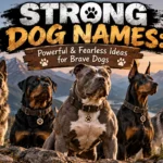 Strong Dog Names Powerful & Fearless Ideas for Brave Dogs