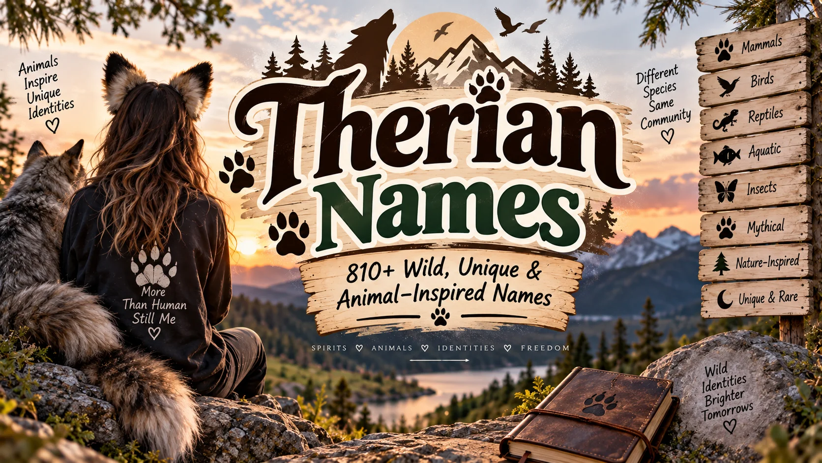 Therian Names 810+ Wild, Unique & Animal-Inspired Names 🐾