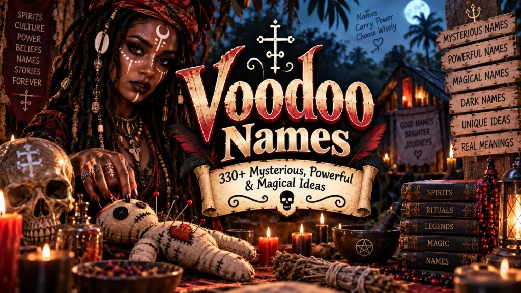 Voodoo Names 330+ Mysterious, Powerful & Magical Ideas