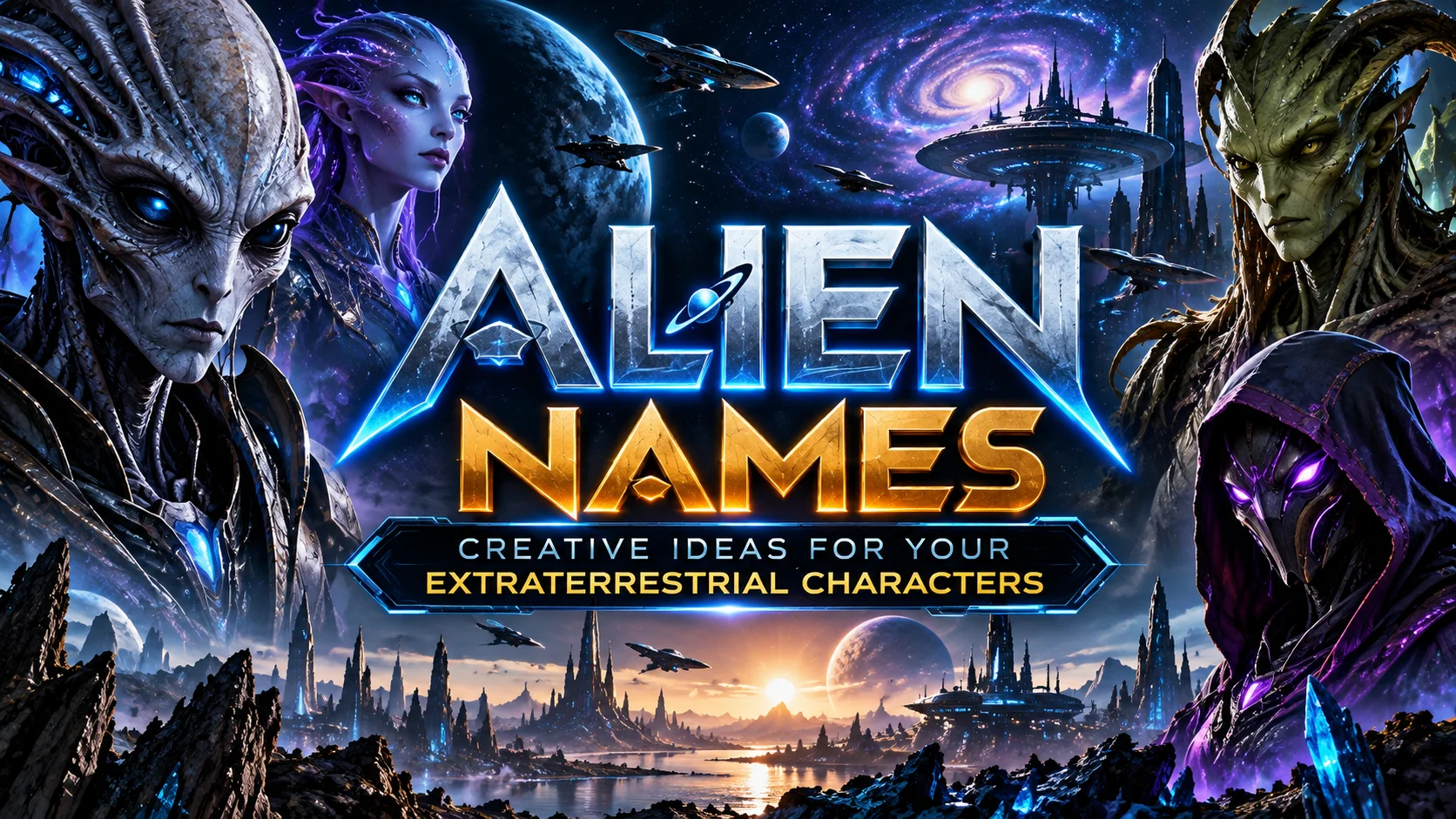 Alien Names Creative Ideas for Your Extraterrestrial Characters