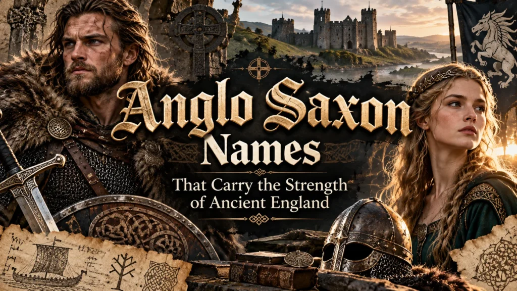 Anglo Saxon Names That Carry the Strength of Ancient England