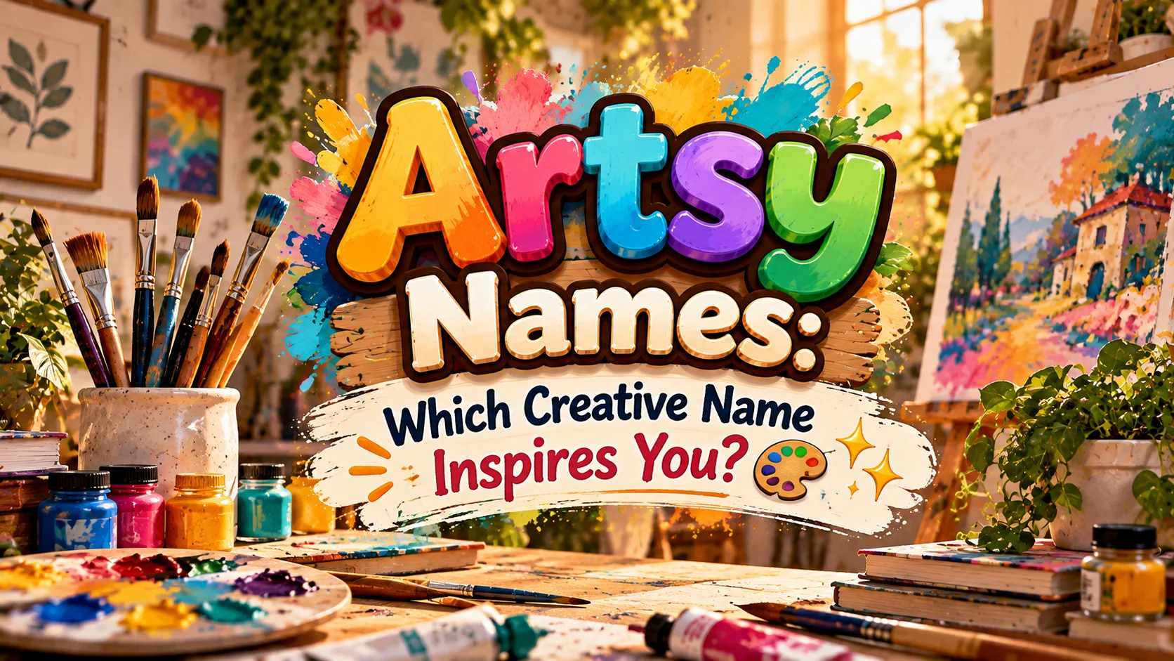 Artsy Names Which Creative Name Inspires You 🎨✨