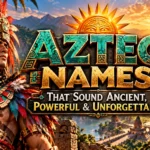 Aztec Names That Sound Ancient, Powerful & Unforgettable 🌞