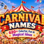 Carnival Names 620+ Colorful, Fun & Magical Ideas 🎪🎠