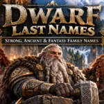 Dwarf Last Names Strong, Ancient & Fantasy Family Names