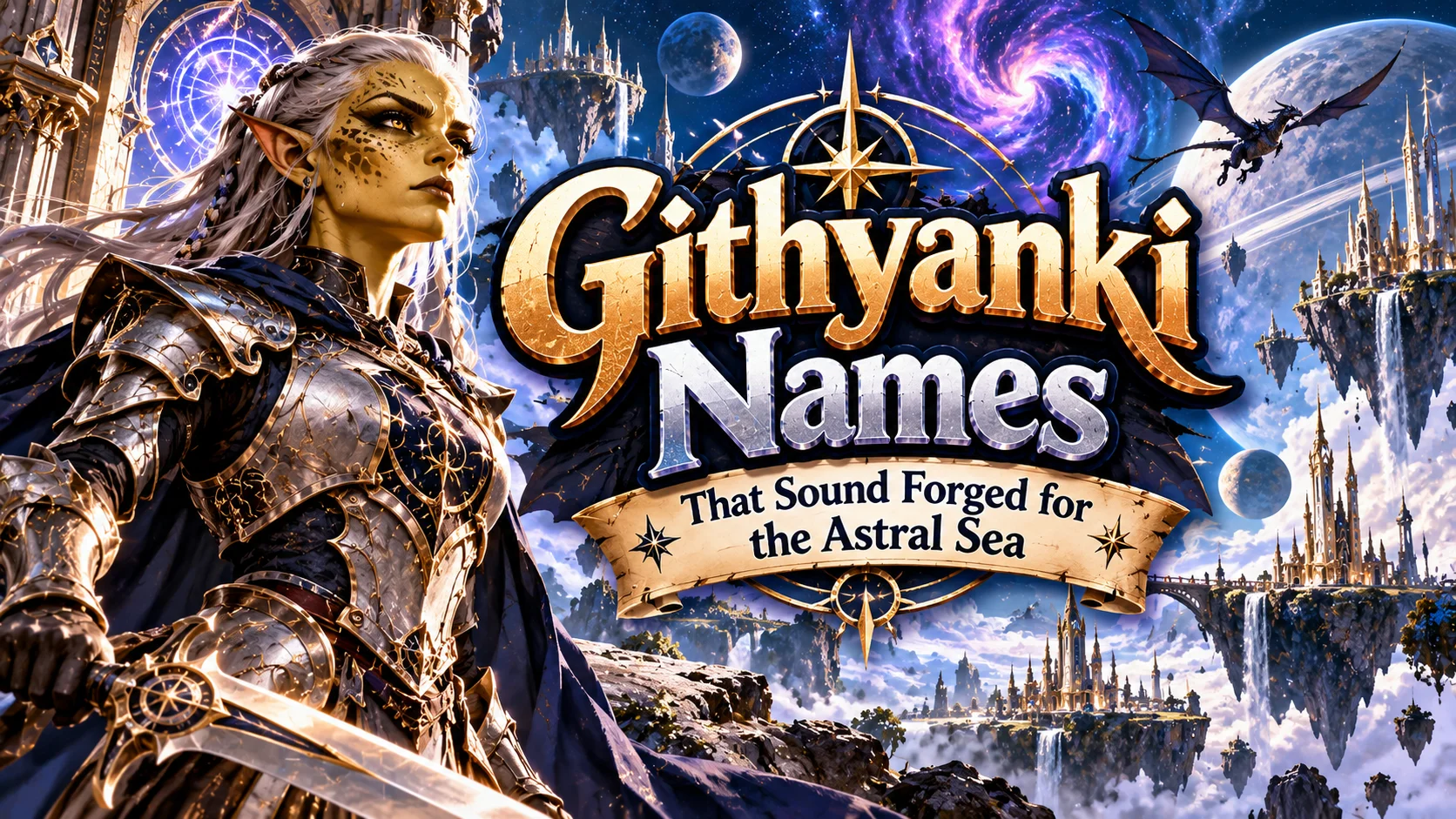 Githyanki Names That Sound Forged for the Astral Sea ⚔️🐉