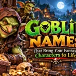 Goblin Names That Bring Your Fantasy Characters to Life 👺
