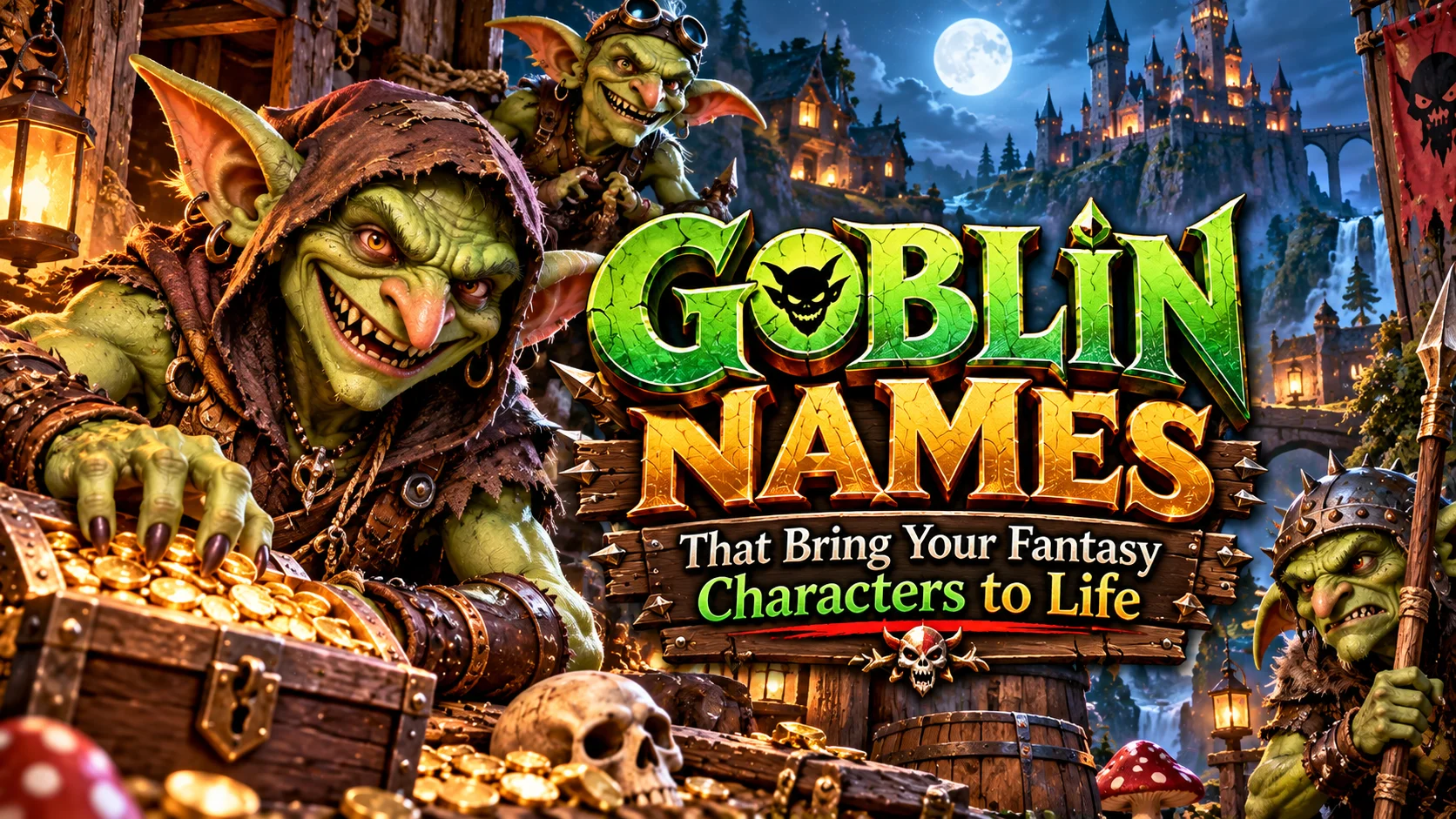 Goblin Names That Bring Your Fantasy Characters to Life 👺