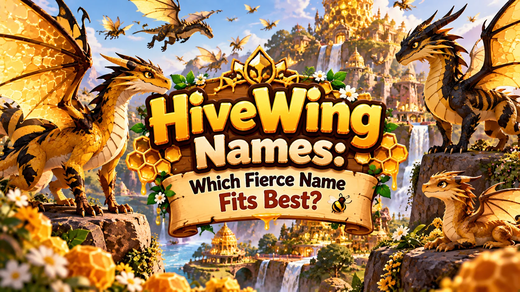 HiveWing Names Which Fierce Name Fits Best 🐝