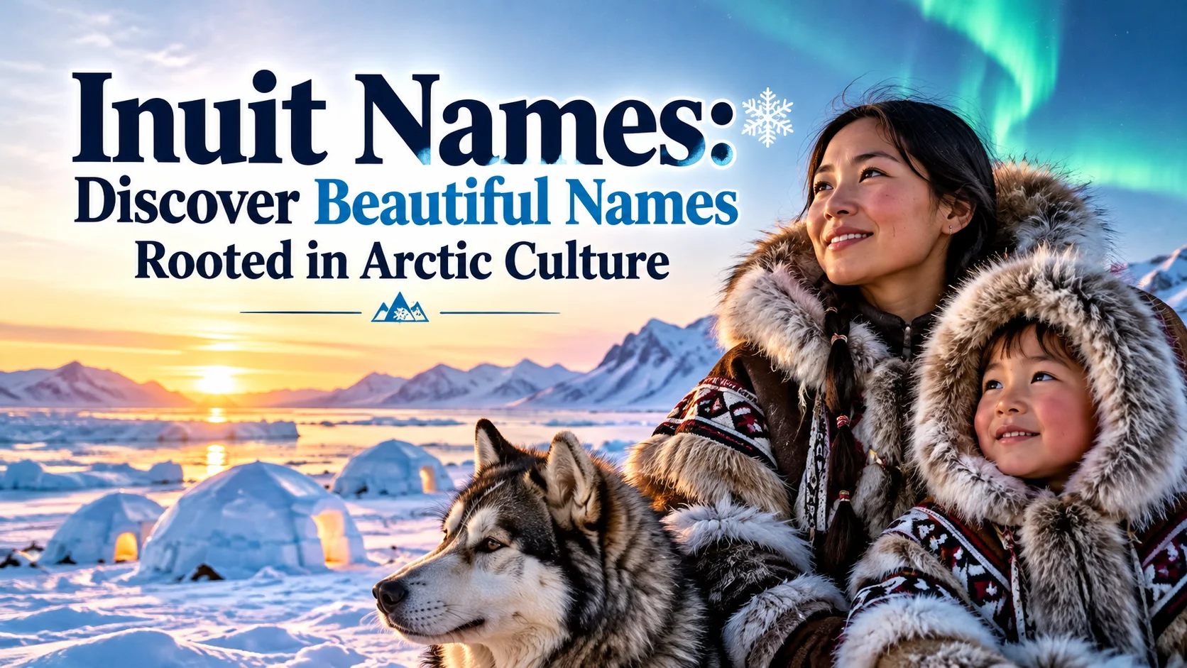 Inuit Names Discover Beautiful Names Rooted in Arctic Culture