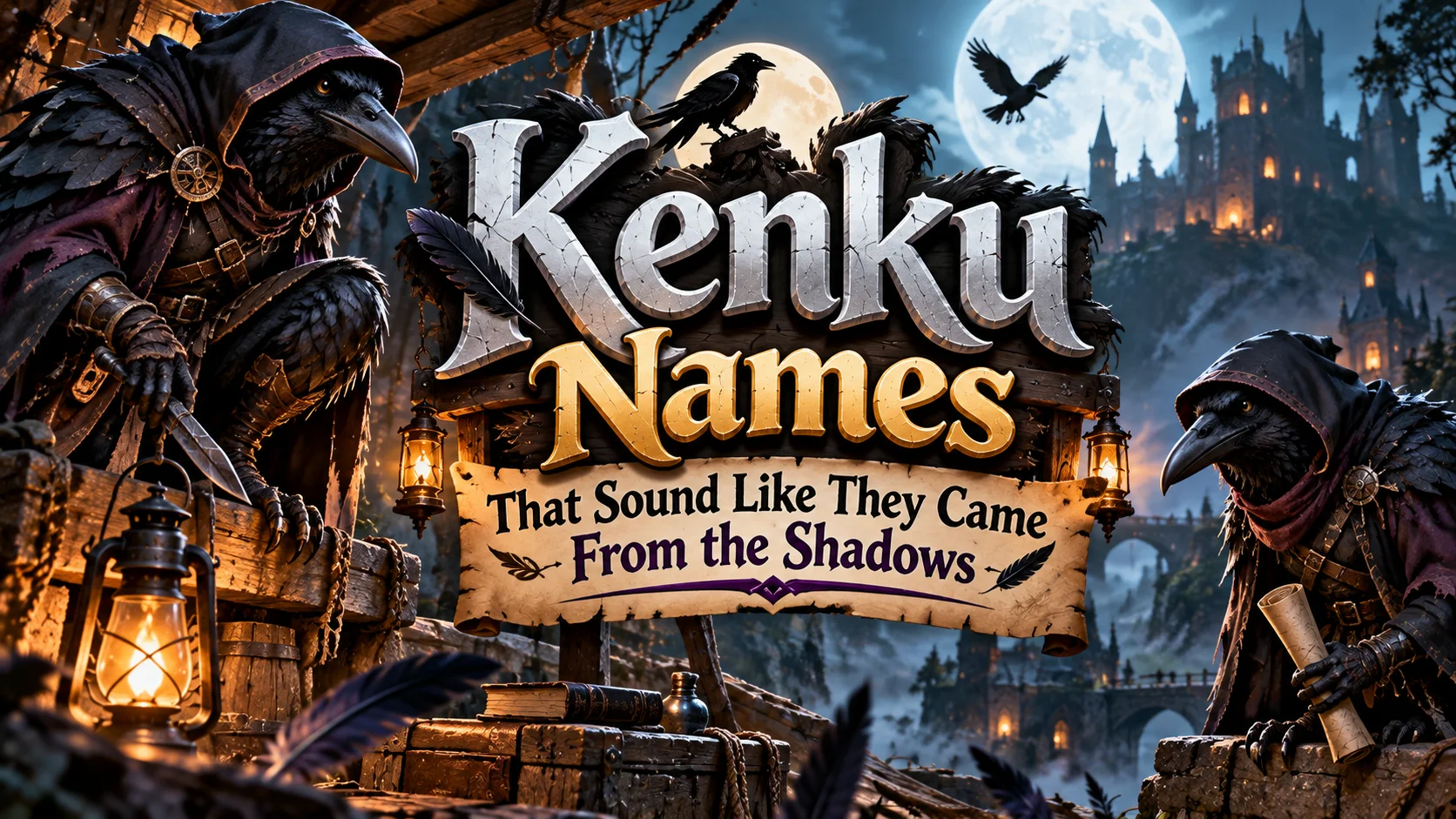 Kenku Names That Sound Like They Came From the Shadows
