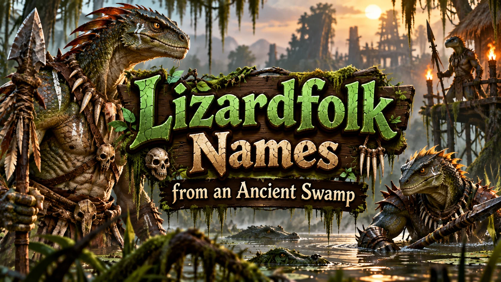 Lizardfolk Names from an Ancient Swamp 🦎🌿