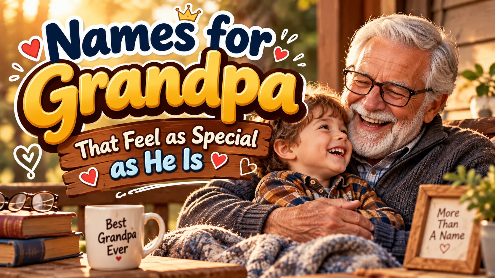 Names for Grandpa That Feel as Special as He Is 👴❤️