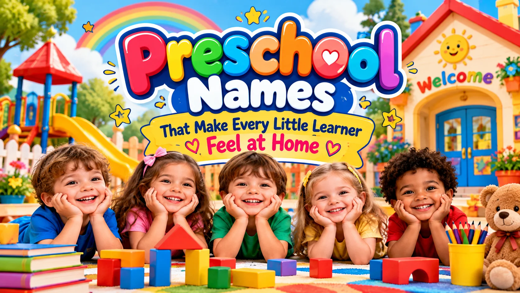Preschool Names That Make Every Little Learner Feel at Home