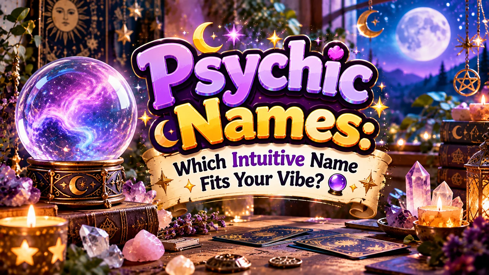 Psychic Names Which Intuitive Name Fits Your Vibe 🔮