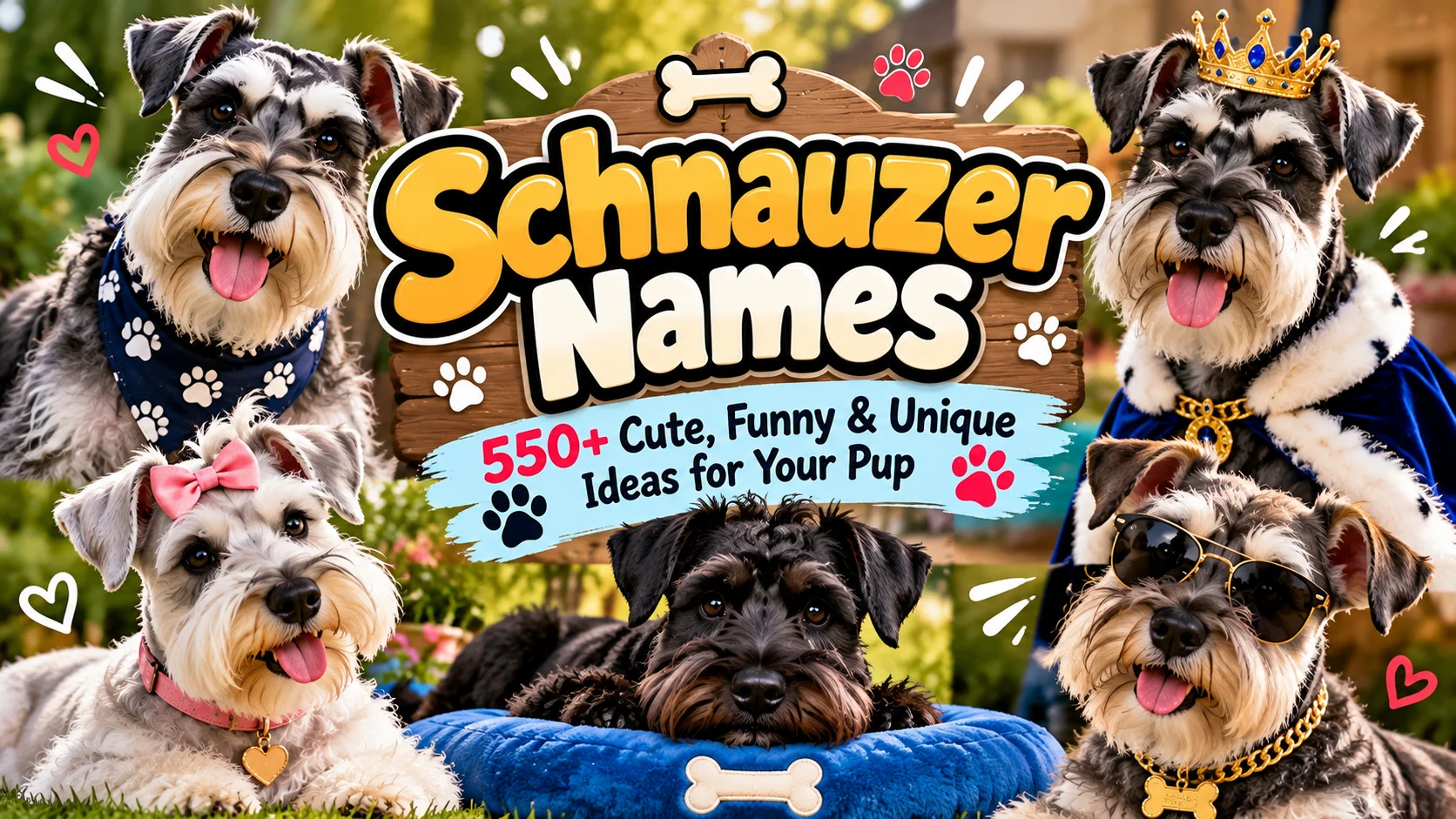 Schnauzer Names 550+ Cute, Funny & Unique Ideas for Your Pup