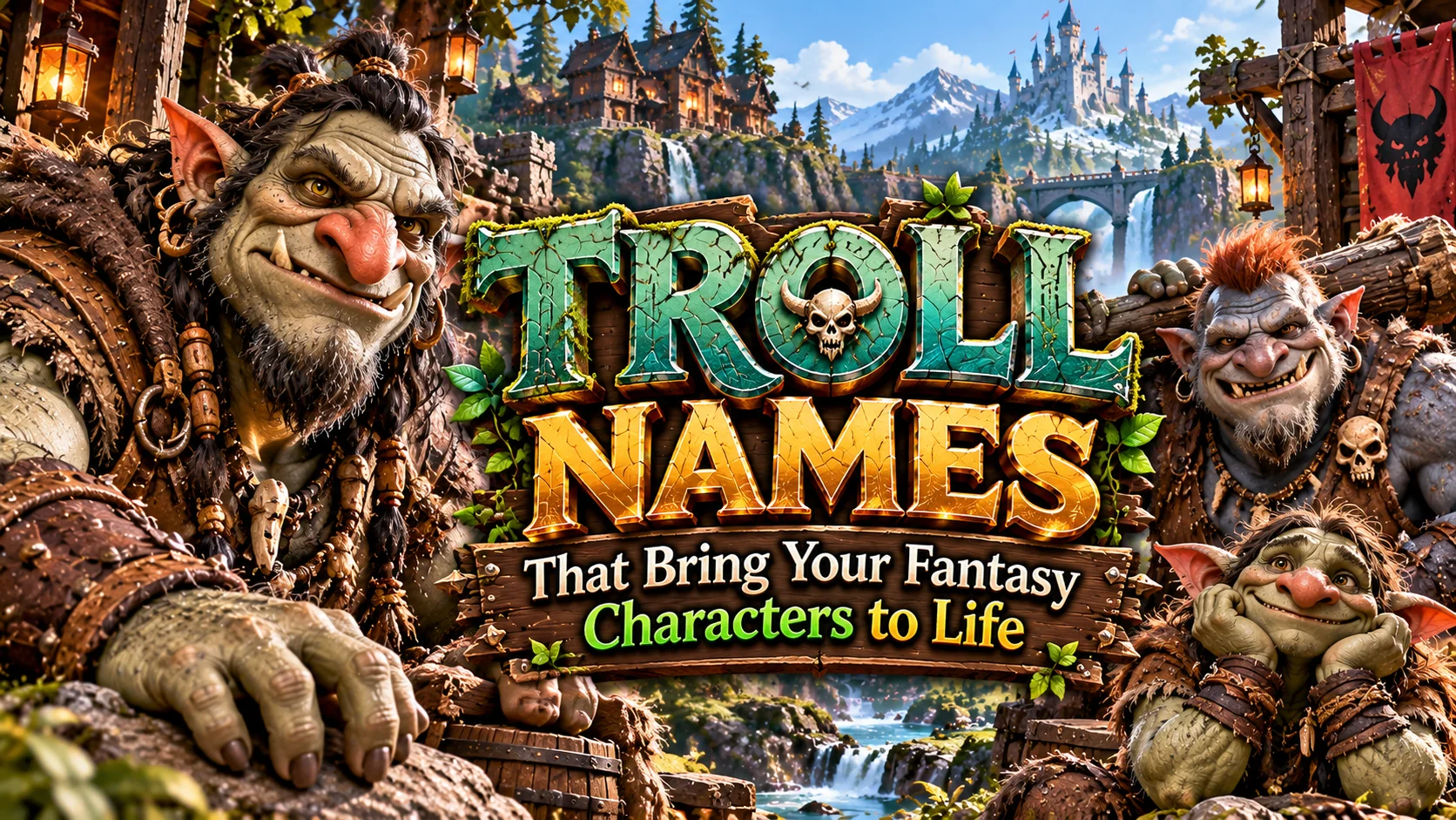 Troll Names That Bring Your Fantasy Characters to Life